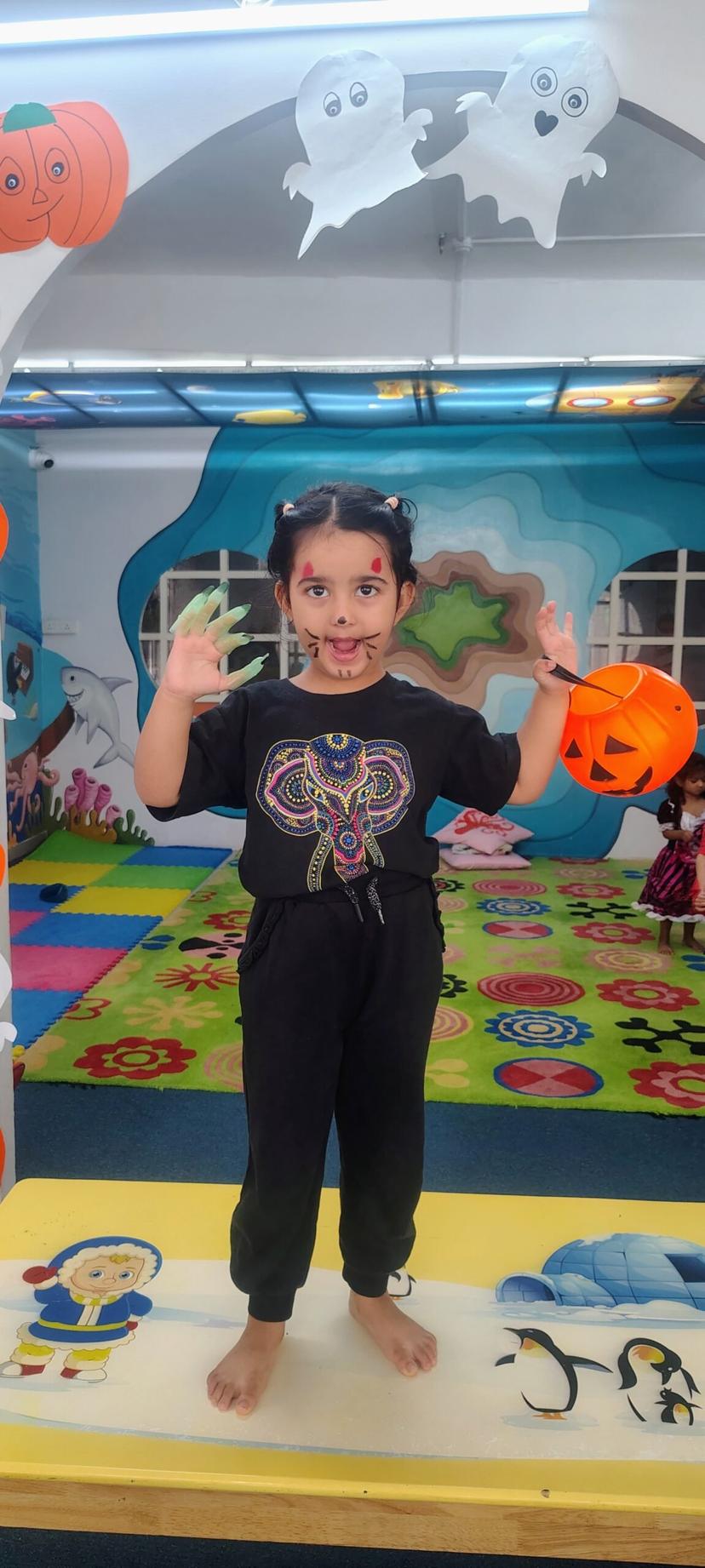 My School ITALY Hitex Halloween celebration