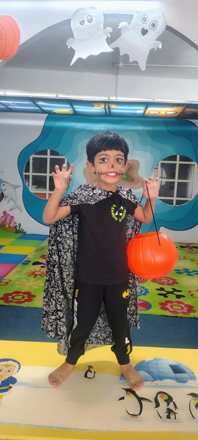 My School ITALY Hitex Halloween celebration