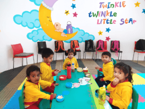 Hands-on sensory and science play
