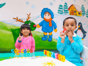 Building blocks and spatial learning