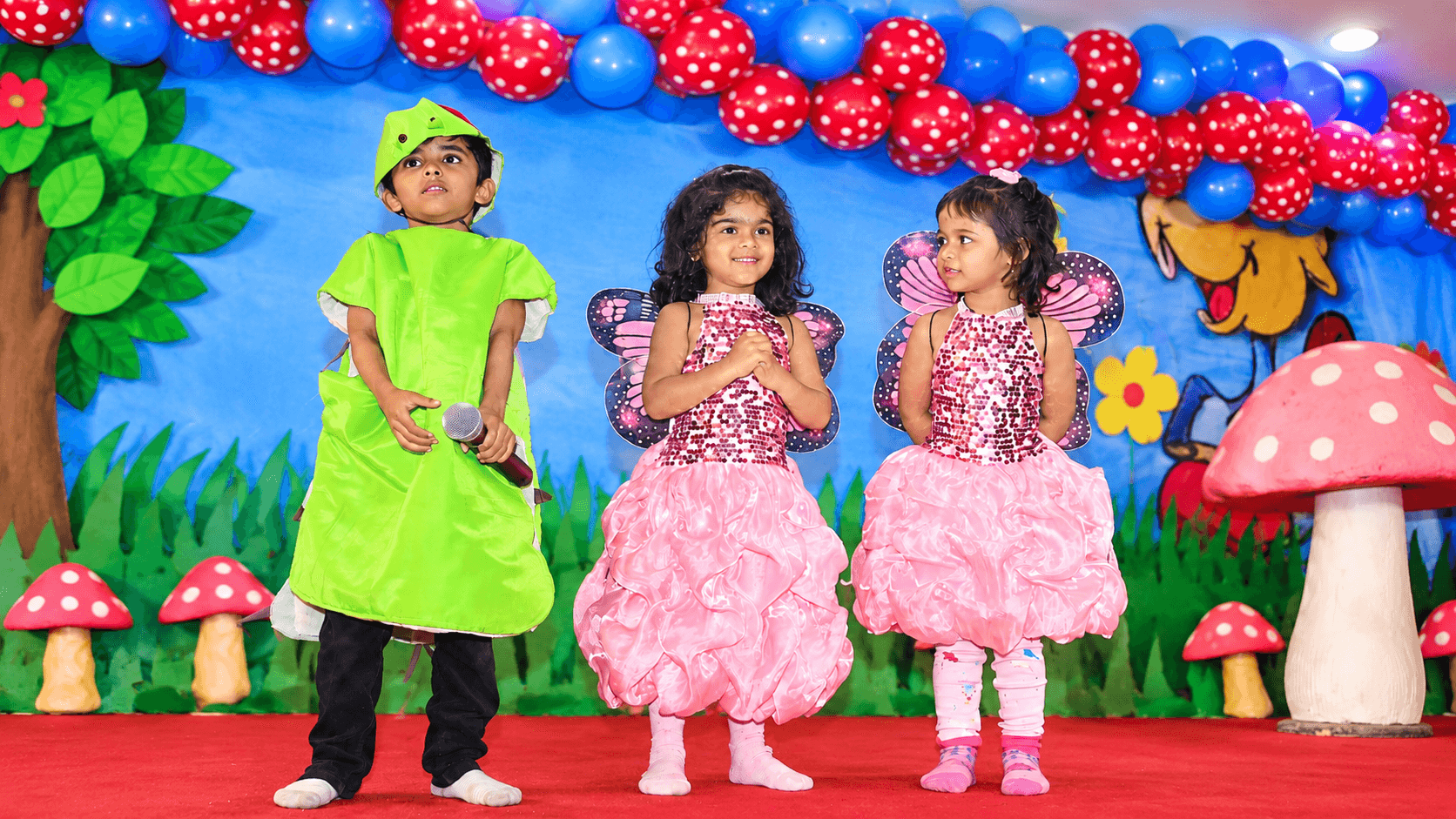Children at play in NeuroPi classroom